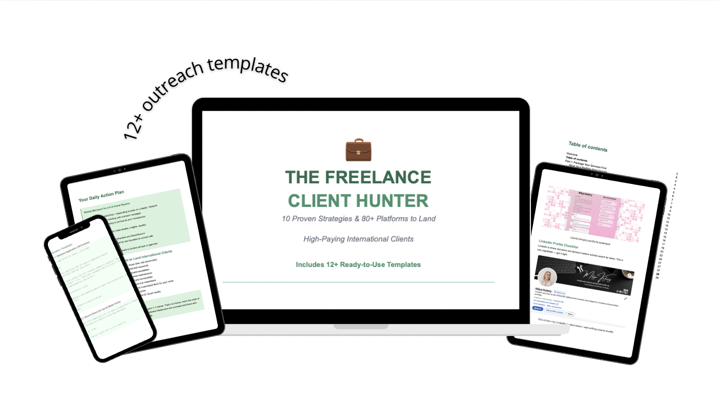 The Freelance Client Hunter 2026